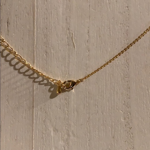 Key Fashion Necklace Gold 16 1/2” - Picture 5 of 5